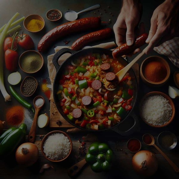 What's the Best Way to Prepare a Flavorful Cajun Jambalaya with Andouille Sausage?