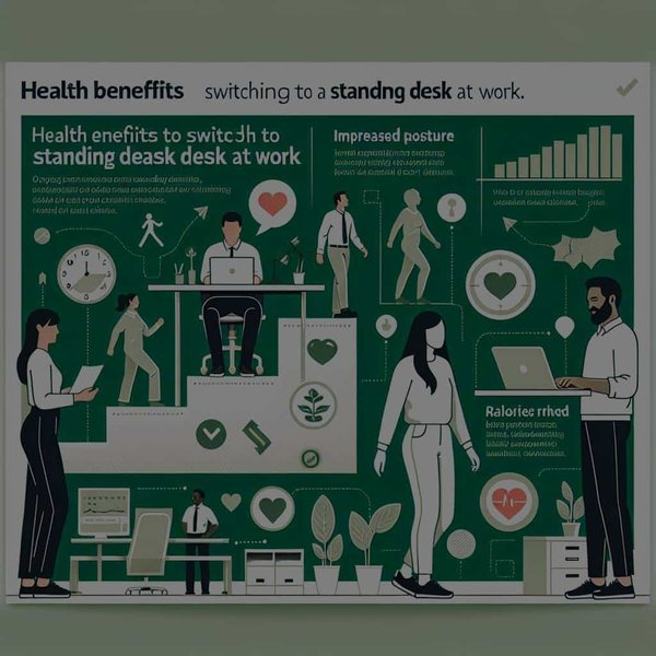 What Are the Health Benefits of Switching to a Standing Desk at Work?