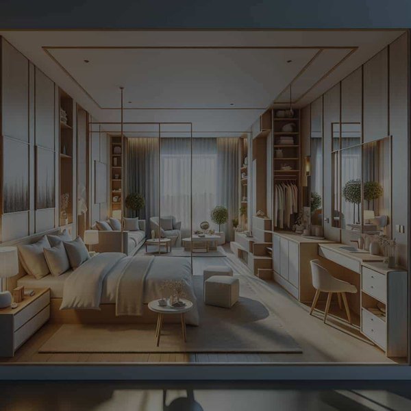 What's the Best Way to Create a Spacious Feeling in a Small Master Bedroom Suite?